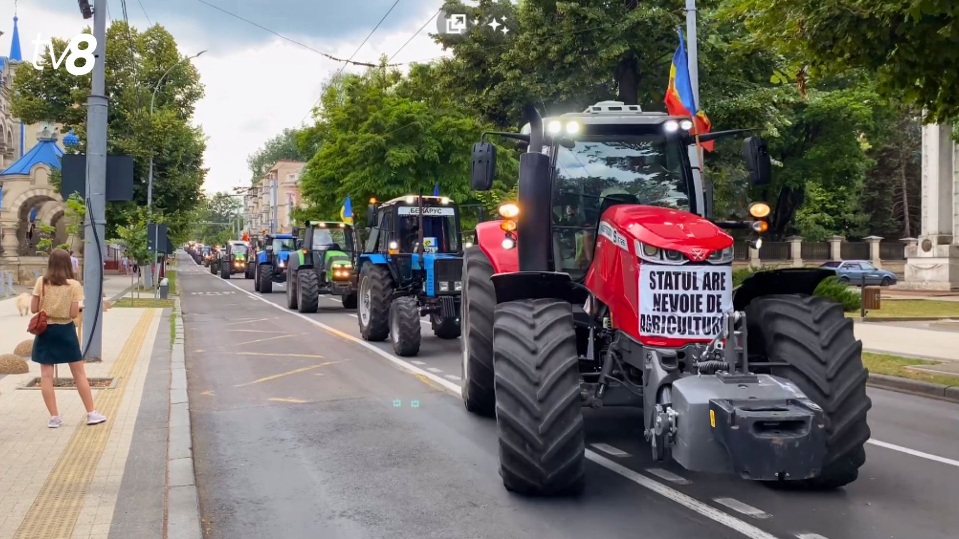 Tv Md Foto Protestul Fermierilor Din Iunie N Imagini