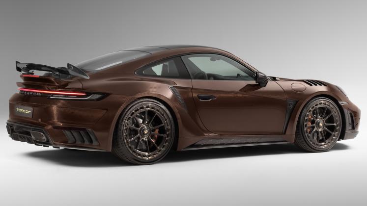Porsche 992 Stinger GTR Limited Carbon Edition brown_5