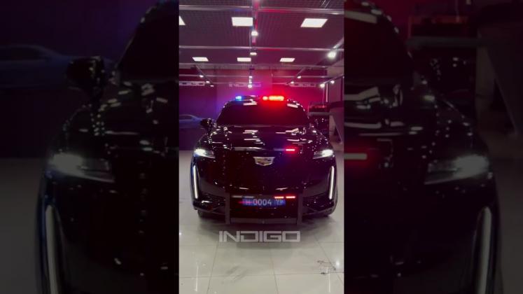cadillac escalade politie