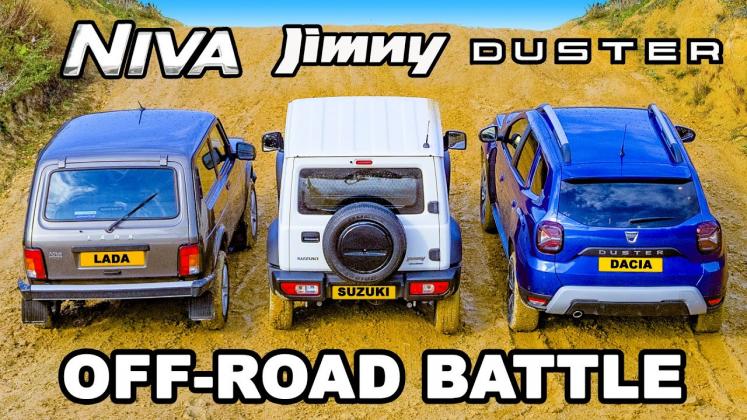 off-road niva jimny duster