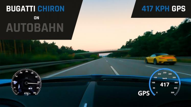 bugatti chiron top speed