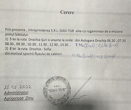 scrisoare Spînu