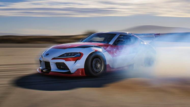 toyota supra autonomous drift