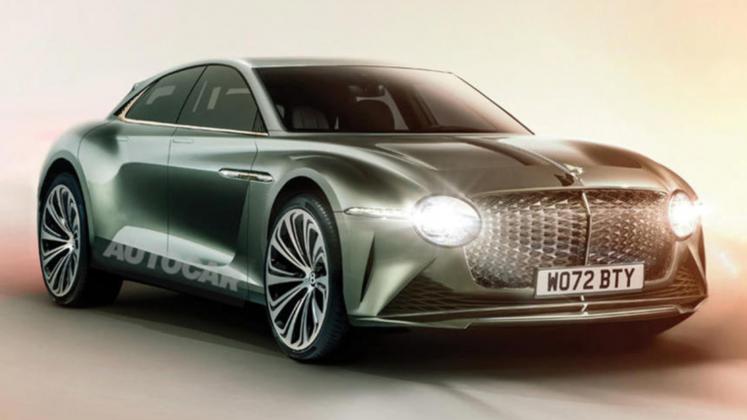 bentley electric render