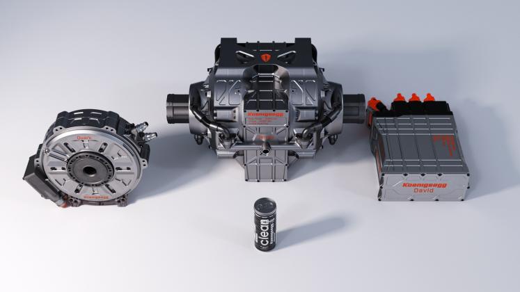 Koenigsegg electric motor Quark & electric drive unit Terrier_2