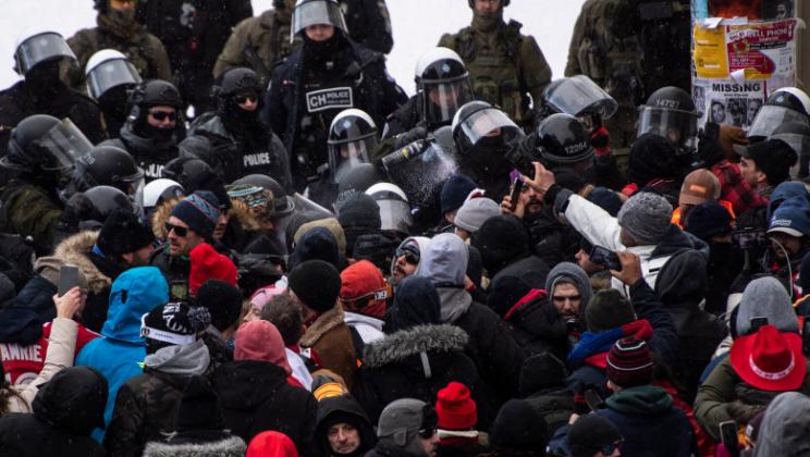 Canada protest