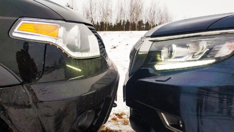uaz patriot vs toyota land cruiser prado