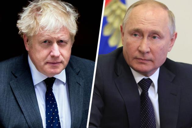 johnson putin