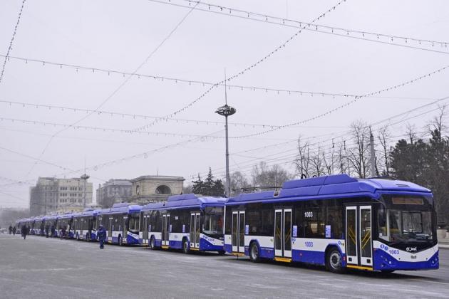 trileibuze chisinau 