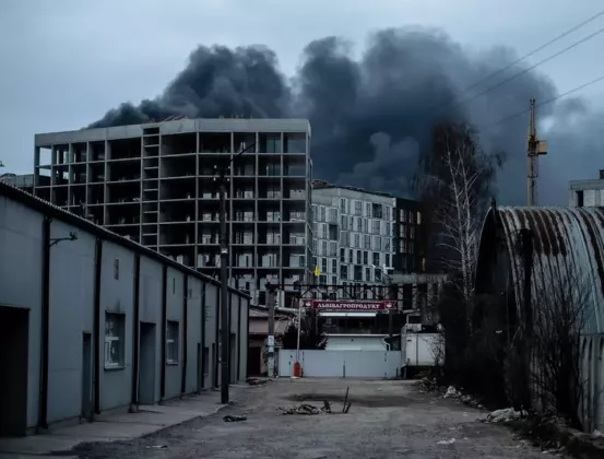 bombardament foto EPA