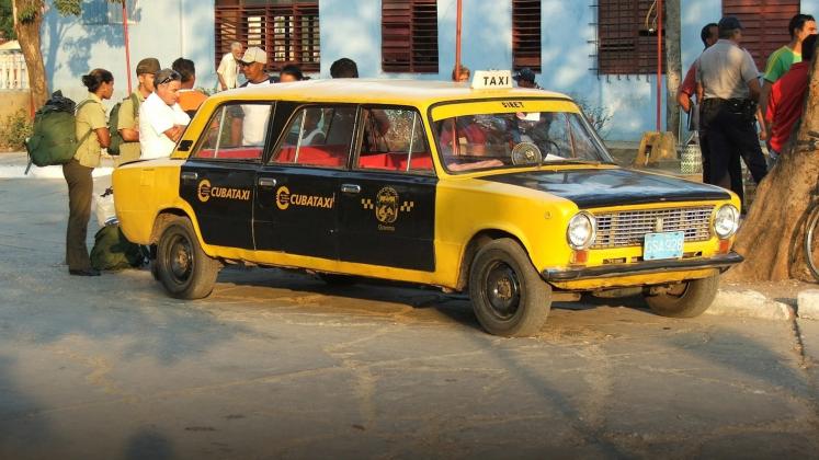 cuba taxi VAZ