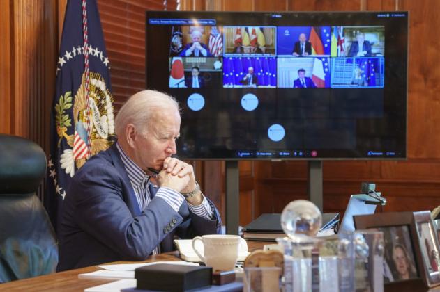 Joe Biden G7 videoconferinta
