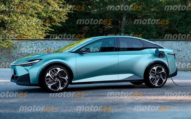 toyota bz5 render