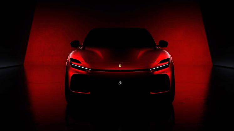 ferrari purosangue teaser