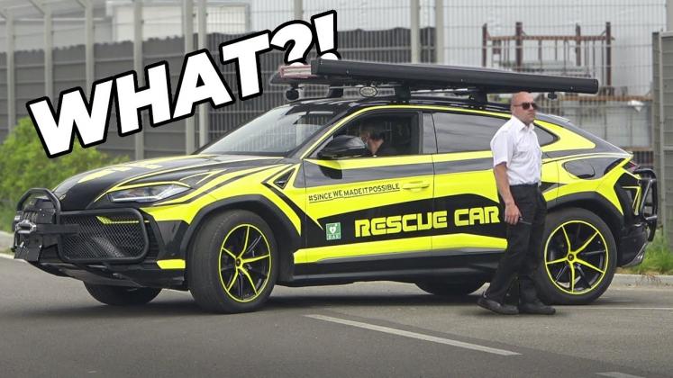 Lamborghini Urus rescue car