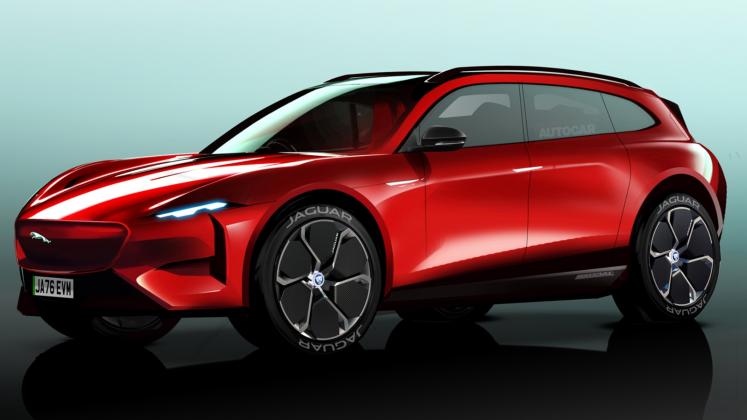 Jaguar electric SUV render_1