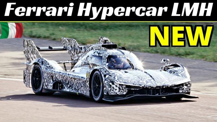 Ferrari Le Mans Hypercar prototype testing_3