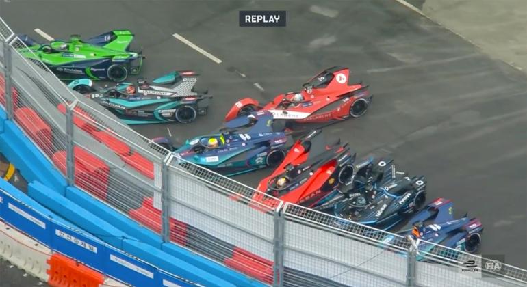 formula e crash