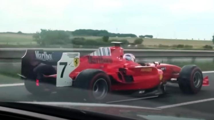 Formula-1-GP2-race-car-Czech-highway