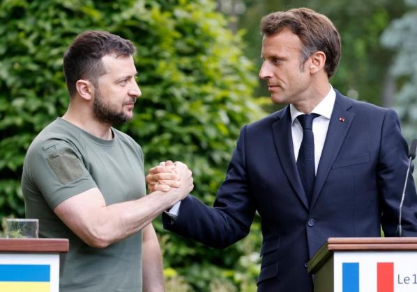 macron zelenski