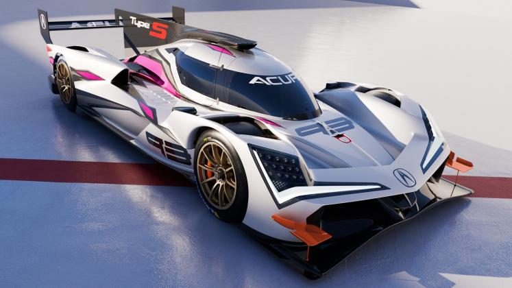 New 2023 Acura ARX-06 Race Car IMSA_3