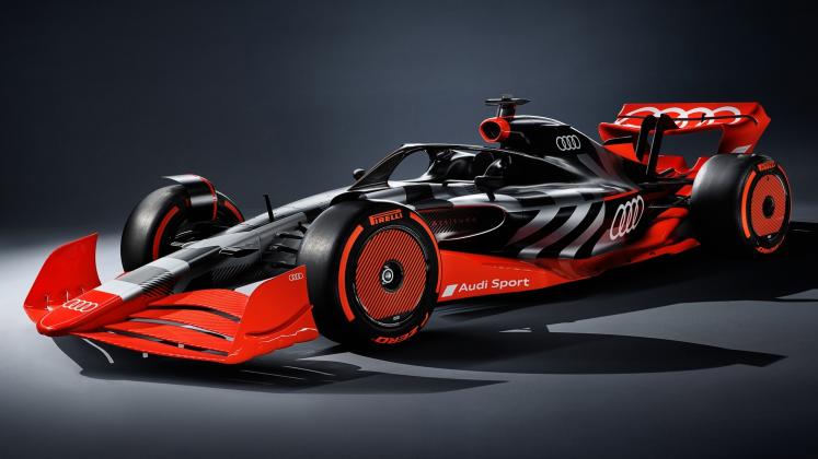 Showcar with Audi F1 launch livery 2022_30
