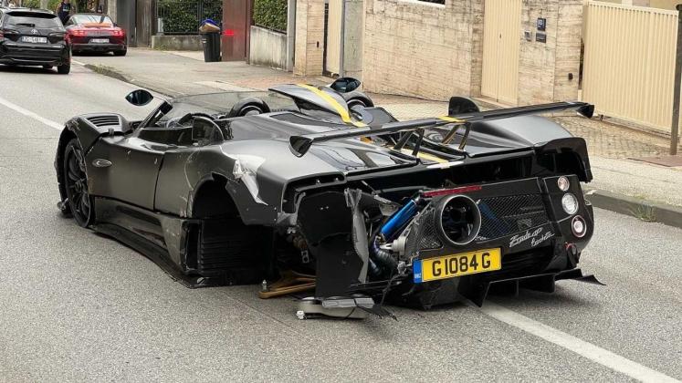 Pagani Zonda HP Barchetta crash_3
