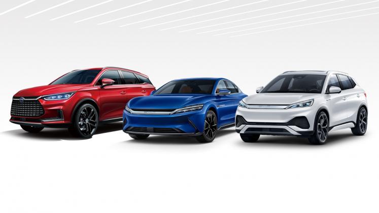 BYD models 2022 for Europe