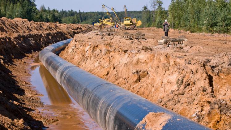 gas pipeline construction