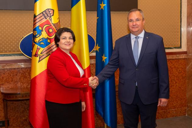 Nicolae Ciucă și Natalia Gavrilița pg