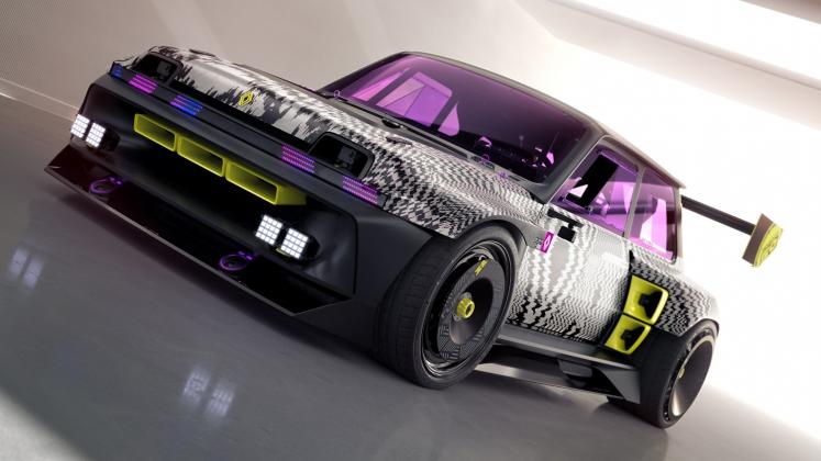 New 2022 Renault R5 Turbo 3E show car_51
