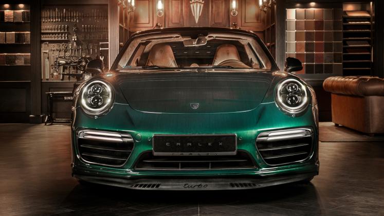 Porsche 911 Turbo Racing Green by Carlex Design_29