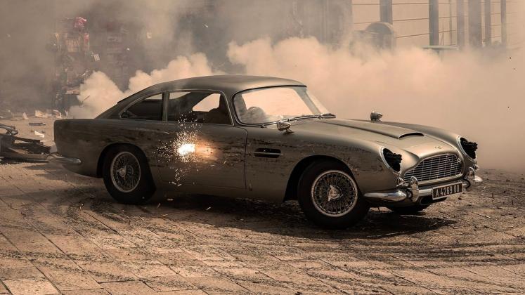 Aston Martin DB5 No time to die stunt car_0