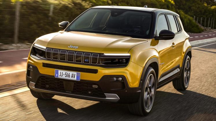 All-new 2023 Jeep Avenger electric eu spec_52