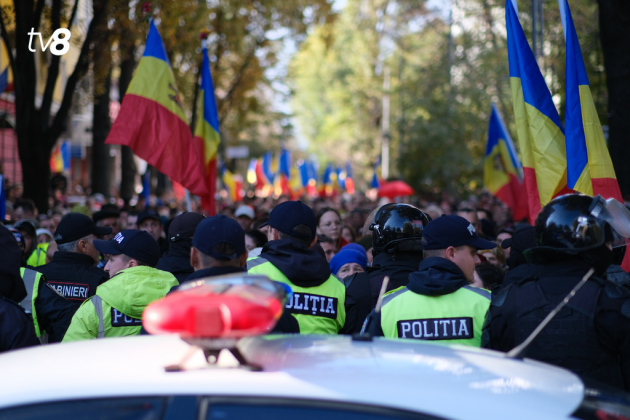 protest poliție
