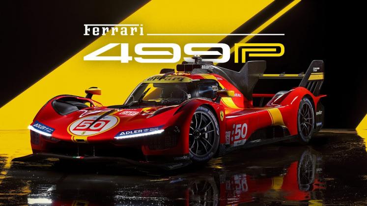 New 2023 Ferrari 499P LMH_1