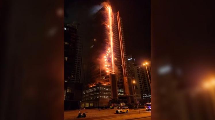 INCENDIU DUBAI