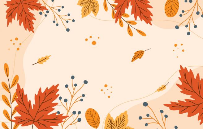 hello-autumn-leaves-background-free-vector
