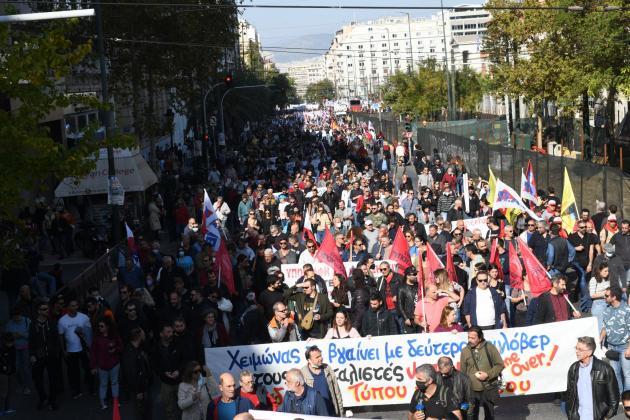 protest grecia