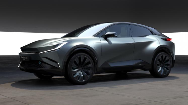 New 2022 Toyota bZ Compact SUV Concept_1