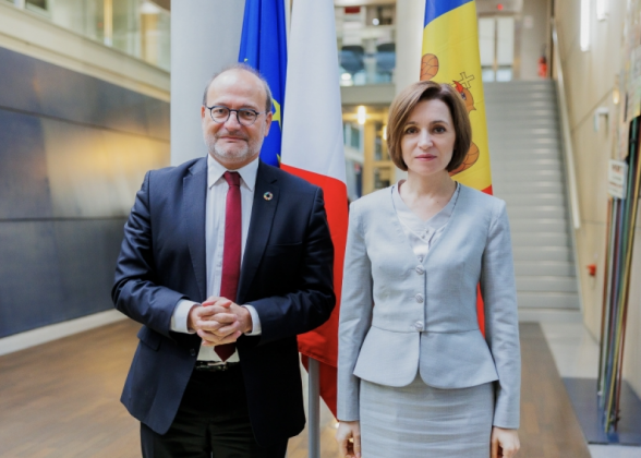 Maia Sandu a avut o întrevedere cu Directorul General al Agenției Franceze de Dezvoltare, Rémy Rioux-1000