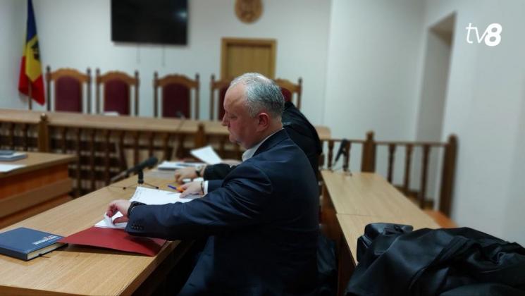 Igor Dodon judecata