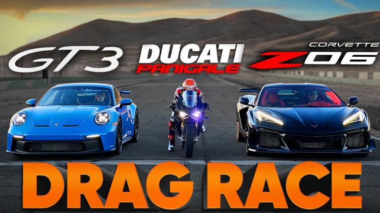 corvette z06 drag race