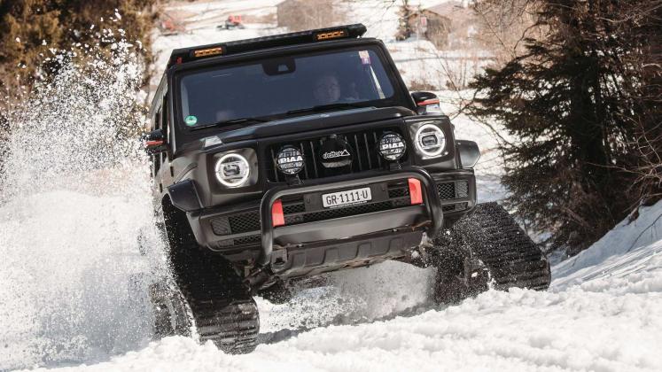 Mercedes-Benz G-Class Delta 4x4 şenile_9