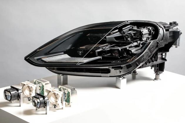 Porsche new HD Matrix LED headlight_1
