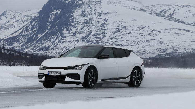 KIA EV6 winter