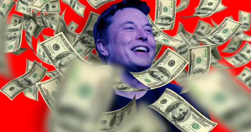 elon musk rich