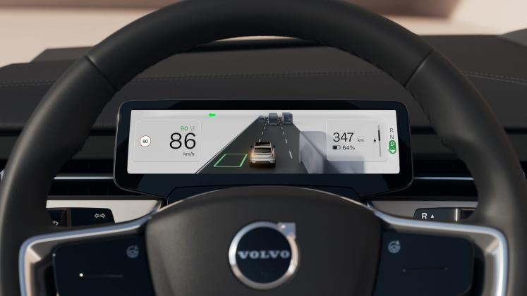 google hd map volvo ex90