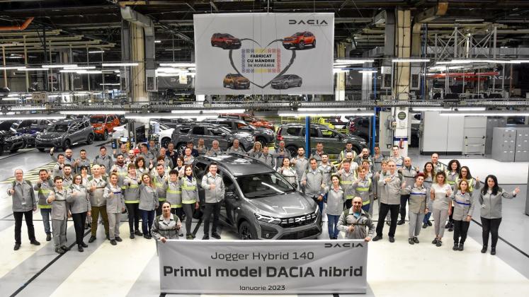 Dacia Jogger Hybrid start productie