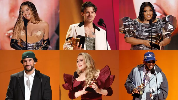 Beyonce-Harry-Styles-Lizzo-Bad-BunnyAdele-Kendrick-Lamar-2